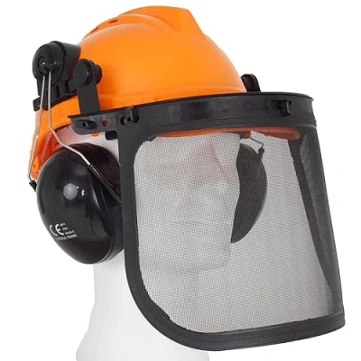 Abbildung von TRUTZHOLM Forsthelm Forstschutzhelm mit Visier und Gehörschutz Schutzhelm 50 66 cm, komfortables Schweißband