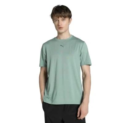 Abbildung von Puma CLOUDSPUN Weiches atmungsaktives T Shirt Herren Green Moon Heather Größe: 3XL