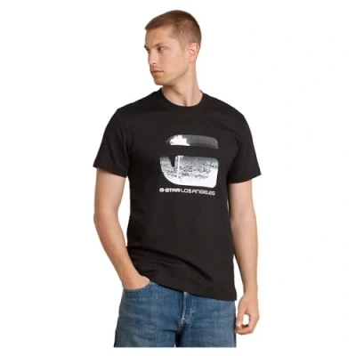 Abbildung von G Star RAW Herren La T Shirt, Schwarz (Dk Black D25703 c336 6484), L EU