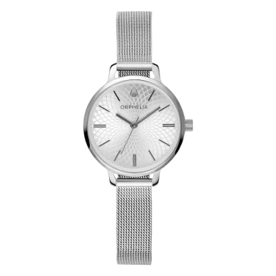 Abbildung von Orphelia Damen Analog Uhr Pixi mit Edelstahl Armband Silber