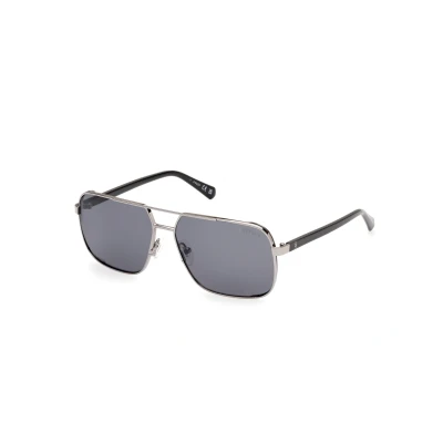Abbildung von Guess Sonnenbrille, Herren, Größe: One Size, grigio antracite lucido fumo