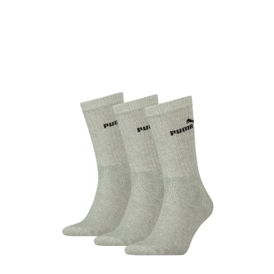 Abbildung von Puma Unisex 3 PAAR Socken, Größe: 35 38, Grey