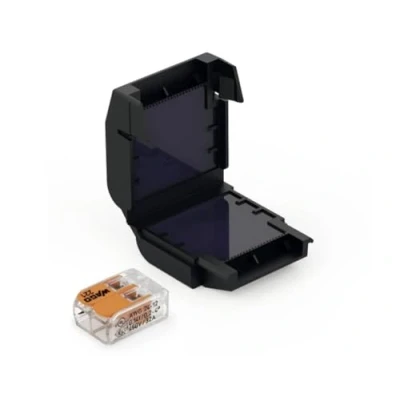 Abbildung von CellPack 407858 EASY PROTECT/112 Gelbox für Verbindungsklemmen flexibel: 0.2 4 mm² starr: 1 St. Schwarz