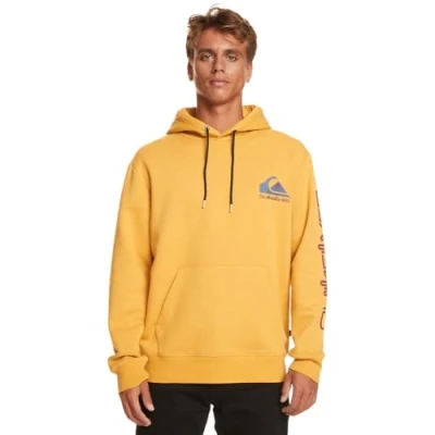 Abbildung von Quiksilver OMNI LOGO OTLR KVJ0 Kapuzenpullover, Herren, Größe: XS, Yellow