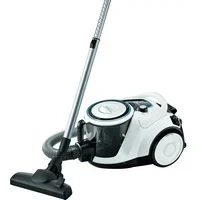 Abbildung von BOSCH Bodenstaubsauger &quot;BGC41LSIL ProSilence&quot;, 600 W, beutellos, extra leise, HEPA Hygienefilter ideal für Allergiker