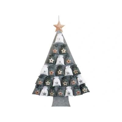Abbildung von Hoff Interieur Adventskalender Baum 75 x 105 cm