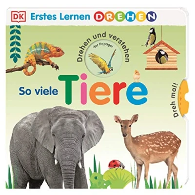 Abbildung von Erstes Lernen Drehen. So viele Tiere: Pappbilderbuch mit Drehscheiben und Gucklöchern ab 2 Jahren