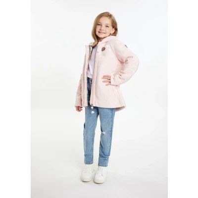 Abbildung von Schmuddelwedda Rabine Wintermantel für Kinder, Größe: 122, Pastellrosa melange