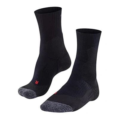 Abbildung von FALKE Herren Tennissocken TE2 M So Baumwolle Funktionsmaterial antiblasen 1 Paar, Schwarz Black 3000, 39 41