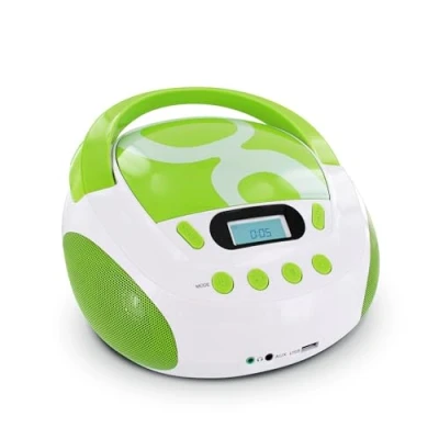 Abbildung von Metronic Gulli Radio/Tragbarer CD /MP3 Player für Kinder, mit USB Port
