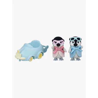 Abbildung von Sylvanian Families Figurenset Penguin Babies Ride ‘n Play