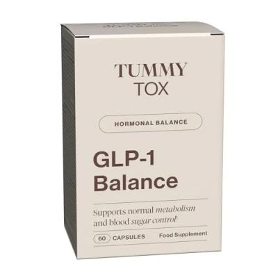 Abbildung von GLP 1 mit Berberin, Chrom, Schwarzem Pfeffer und Weißer Maulbeere Reducose® Appetitkontrolle &amp; Blutzuckerspiegel 60 Vegane Kapseln, Balance von Tummy Tox