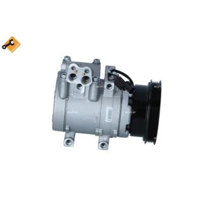 Abbildung von NRF 32445 Kompressor HCC HS15 12 PAG 46 mit Kompressoröl, Dichtring HYUNDAI: Getz