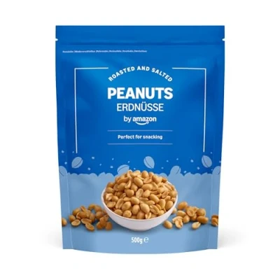 Abbildung von by Amazon Erdnüsse geröstet &amp; gesalzen, 500g (1er Pack)