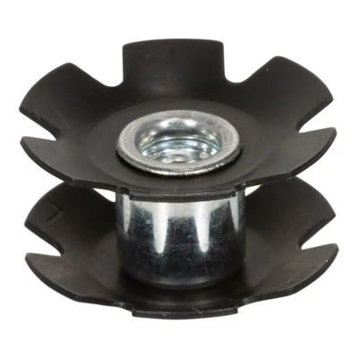 Abbildung von Einschlagkralle Elvedes 1 / 8&quot; Für Metalllenkrohr Schwarz (5 Stück)