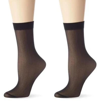 Abbildung von Nur Die Damen Matt Fein Socken 611125, 30 DEN, Gr. One size, Braun (schwarz 94)