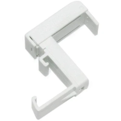 Abbildung von Sichtschutzbefestigung Klemmträger, Kunststoff, GARDINIA, Jalousien, (2 tlg), Zubehör Aluminium Jalousie