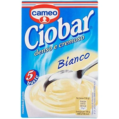 Abbildung von Cameo Ciobar Hot istant weiße Schokolade, 21 g, 5 Beutel