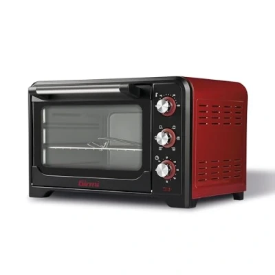 Abbildung von Girmi FE30, 30 l, Schwarz, Drehregler, 100 230 C, 1 Regale, Mechanisch