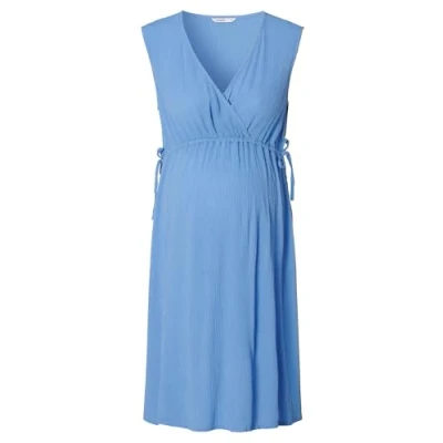 Abbildung von Noppies Maternity Damen LAN Nursing Dress Sleeveless Kleid, Cornflower N193, Small