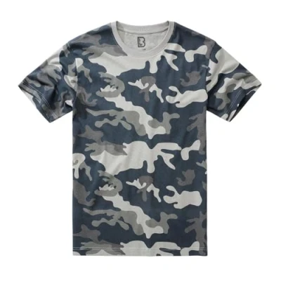 Abbildung von Brandit Tshirt print, Herren, Größe: Medium, Grey camo
