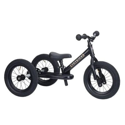 Abbildung von Laufrad ab 1,5 Jahre Steel all black schwarz Trybike