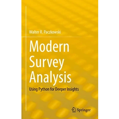 Abbildung von Modern Survey Analysis: Using Python for Deeper Insights