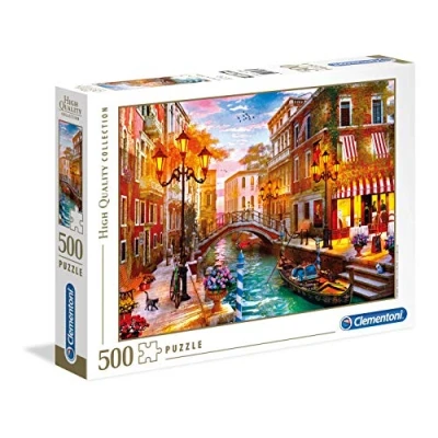 Abbildung von Clementoni Sunset over Venice, 500 Stück(e), Landschaft, 10 Jahr(e)