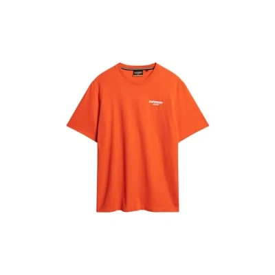 Abbildung von Superdry Herren Luxuriöses, sportliches T Shirt in lockerer Passform Brillant Weiß XXL