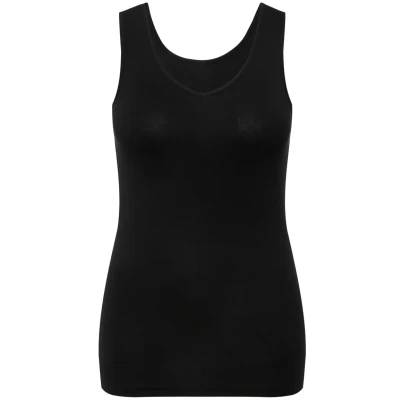 Abbildung von Ulla Popken TANK Bluse, Damen, Größe: 46/48, Black