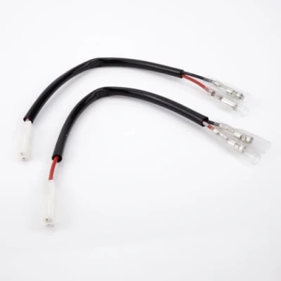 Abbildung von Aharon Motorrad 12V Verlaengerungskabel Adapter für LED Blinker Kompatibel mit Motorrädern von Honda Adapterkabel Kabeladapterstecker Wasserdicht, Μotorradzubehör