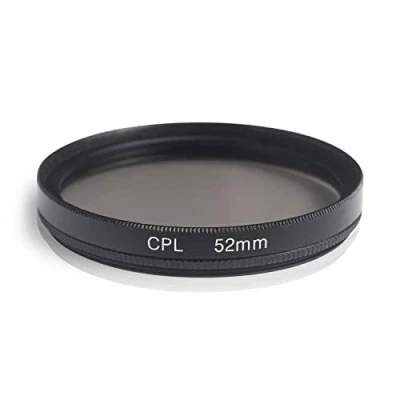 Abbildung von Ares Foto® CPL Zirkular Polfilter Polarisationsfilter, optisches Glas &amp; Aluminium. Für Canon Sony Nikon Fujifilm Pentax Tamron Sigma Leica Olympus Panasonic (52mm)