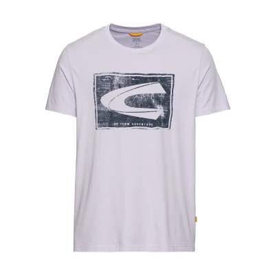 Abbildung von camel active Tshirt print, Herren, Größe: XL, Lavender
