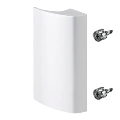 Abbildung von SO TECH® Türgriff Balkontürgriff SEJA II für Terrassentür Ziehgriff Aluminium, weiß 85 x 40 20 mm