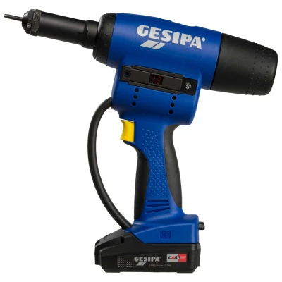 Abbildung von Gesipa FireBird Pro Gold Edition CAS Akku Nietmutternzange M3 M12 2x18,0V/2,0Ah