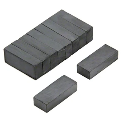Abbildung von Y30Bh Ferrit Magnet Für Kunst, Handwerk, Wissenschaft und Diy 25mm x 10mm 6mm Dick 0,8kg Zug Pack von 100