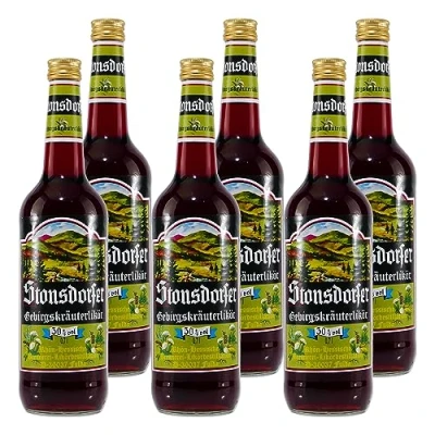 Abbildung von Stonsdorfer Gebirgskräuterlikör (6 x 0,7L)