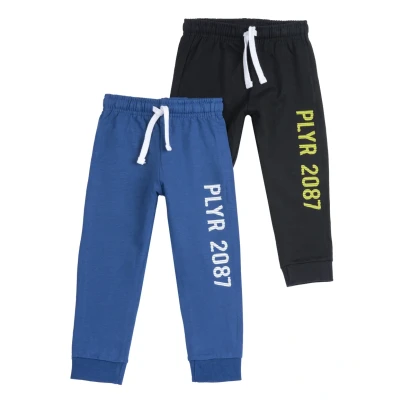 Abbildung von Chicco Heavy Weight 2 PACK Jogginghose für Kinder, Größe: 122, Black