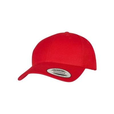 Abbildung von Flexfit Premium Curved Cap, Größe: One Size, Red