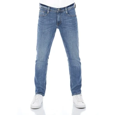 Abbildung von Mustang Oregon Jeans Tapered Fit, Herren, Größe: 33x34, Light blue denim
