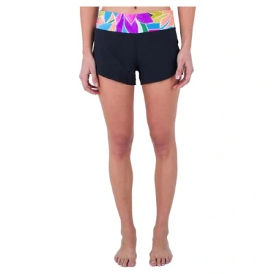 Abbildung von Hurley isla Bikinihose, Damen, Größe: Small, Black multi