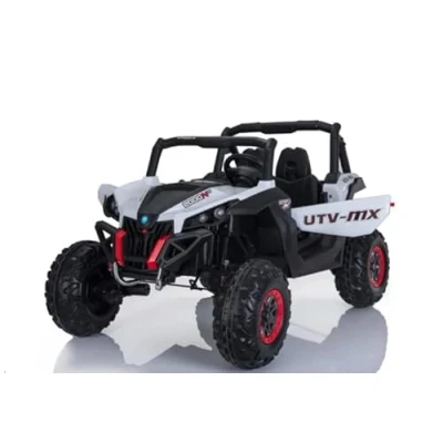 Abbildung von UTV MX Buggy Kinder Elektroauto 2 Sitzer 12V Weiß