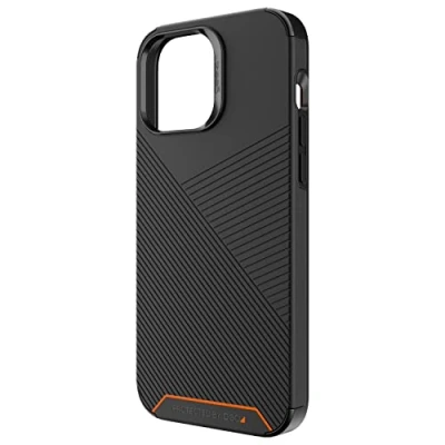 Abbildung von Apple iPhone 13 Pro Max Hülle Kunststoff Gear4 Hard Case/Backcover Handyhülle Schwarz Shockproof/Stoßfest