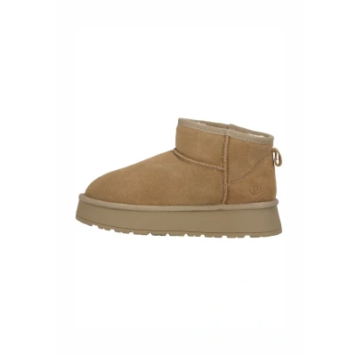 Abbildung von Palado by Sila Sahin Plateaustiefelette, Damen, Größe: 37, Khaki Schuhe