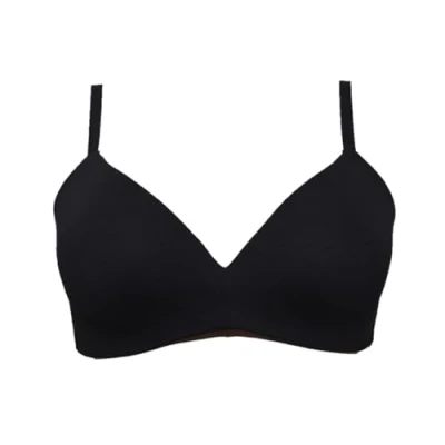 Abbildung von Sloggi Happy Triangel BH, Damen, Größe: 90B, Black
