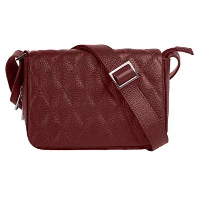 Abbildung von Cluty Henkeltasche, echt Leder, Made in Italy
