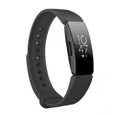 Abbildung von Fitbit Inspire 1 / HR Ace 2 Silikonband Größe: Groß Schwarz