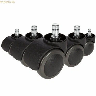 Abbildung von HJH Stuhlrolle ROLO 619000 Hartboden 10x50mm 5 Stück