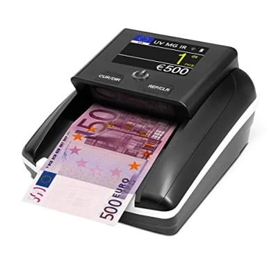 Abbildung von Banknotenprüfer und Geldzählmaschine STANEW, Geldscheinprüfer 2in1, Währungszähler mit Wiederaufladbarer Batterie, Präzise Falschgelderkennung Zählfunktion für Euro,USD(Upgrade)