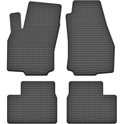 Abbildung von Gummimatten Fußmatten Hoher Rand 15 mm für Opel Astra G/Astra H/Zafira A Passgenau